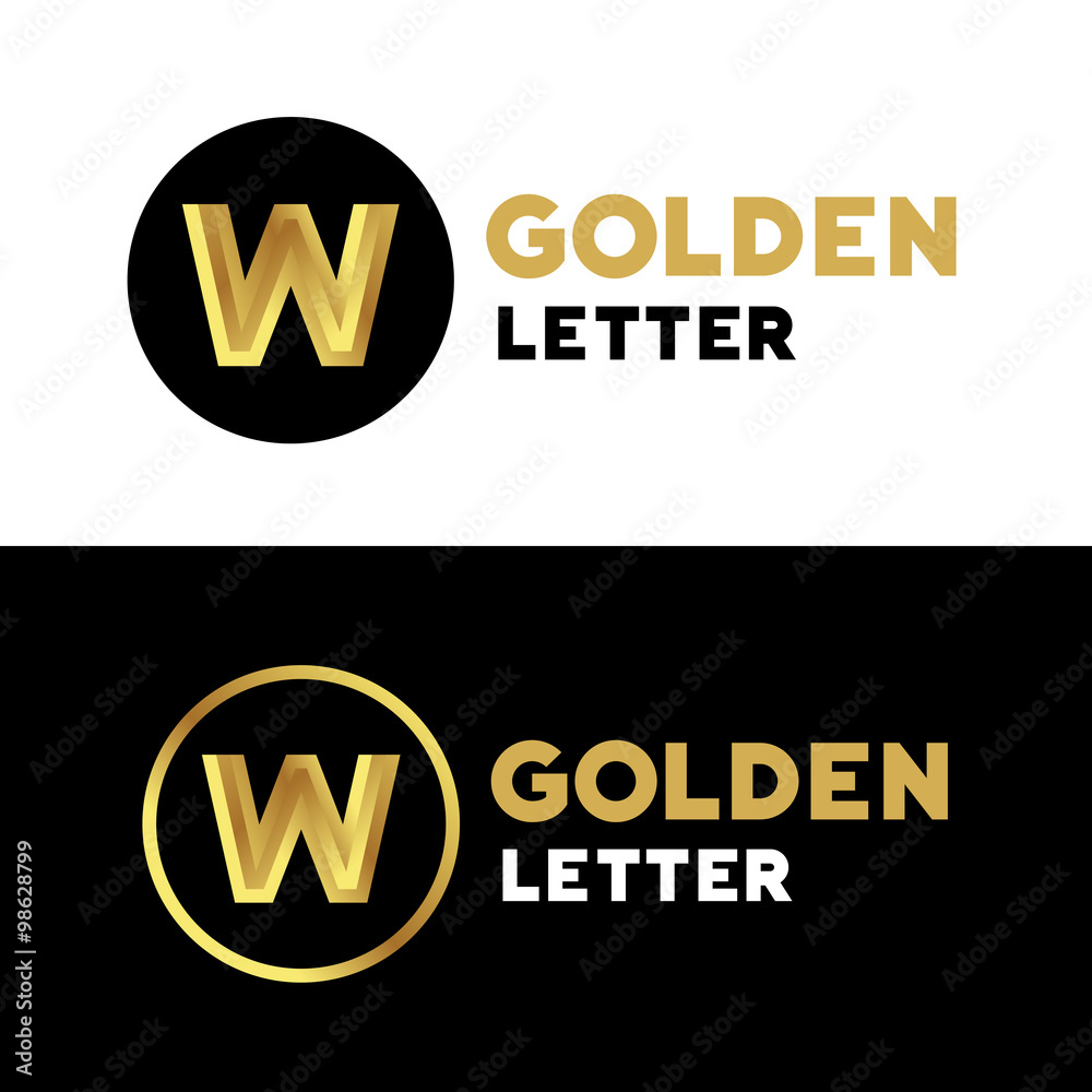 Letter W logo icon design template elements Letter W logo icon design template elements