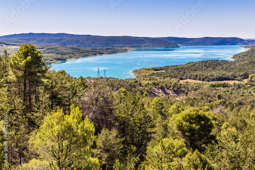 Lake of Sainte Croix And Nature Around-France