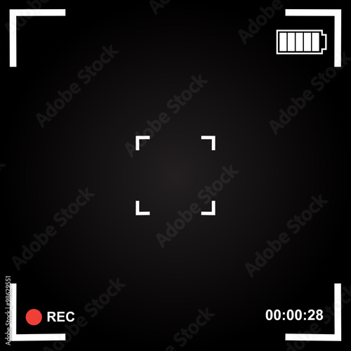 Rec background vector illustration.