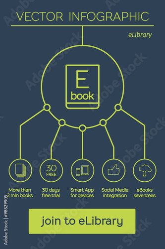 Flat Ebook free download icon