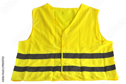 Gilet de sécurité jaune