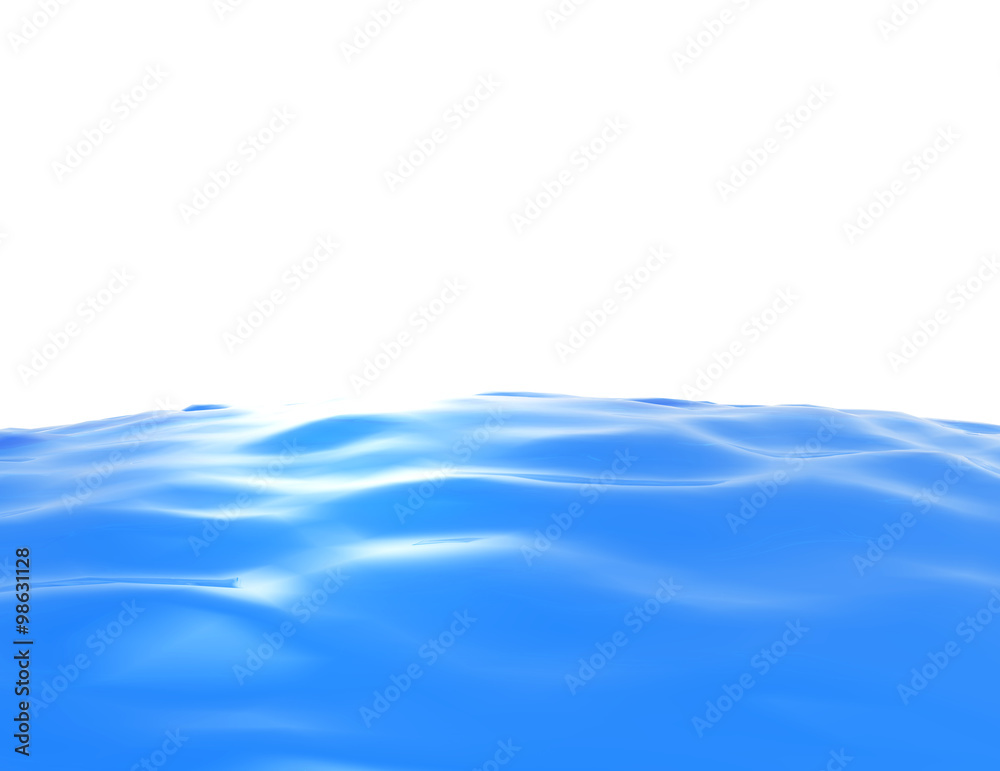 isolated cylinder of water on a white background. isolated cylinder of water on a white background.