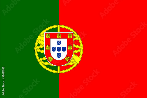 Standard Proportions for Portugal Flag