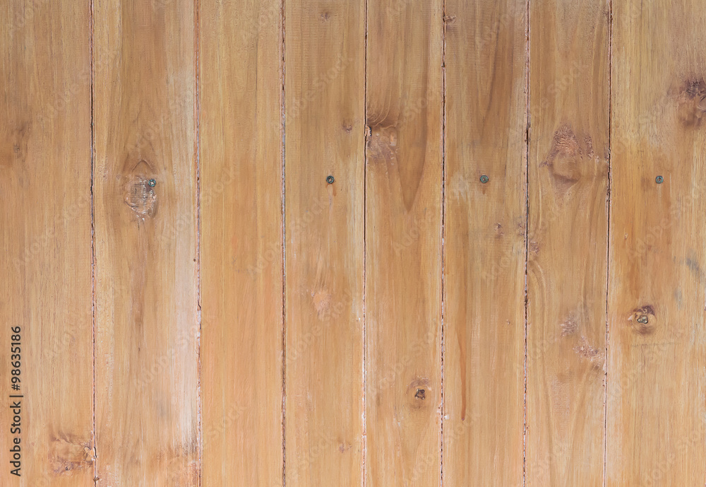 Naklejka premium Wood plank brown texture background
