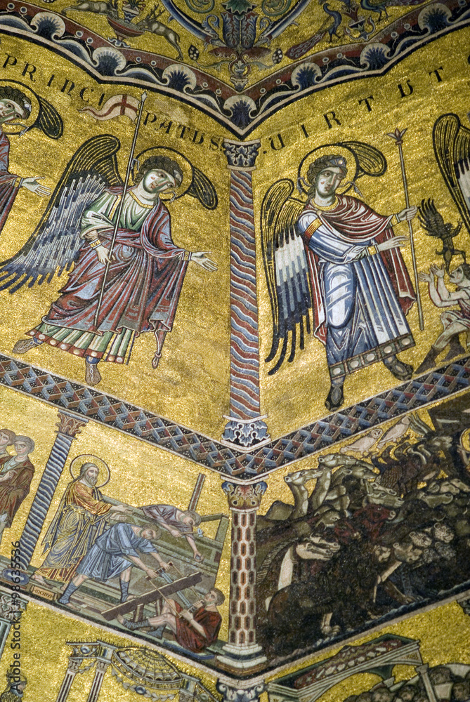 Ceiling mosaics of the Florence Baptistery Ceiling mosaics of the Florence Baptistery