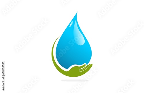 mission water logo social