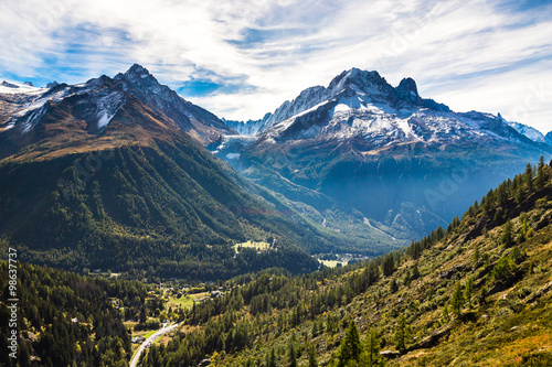 Aiguille Verte, Les Drus, Aiguille du Tour-France