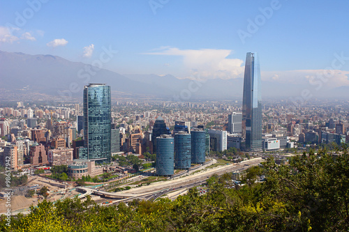 Panorama Santiago de Chile © robnaw