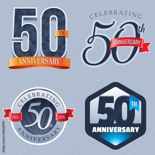 50 Years Anniversary Logo