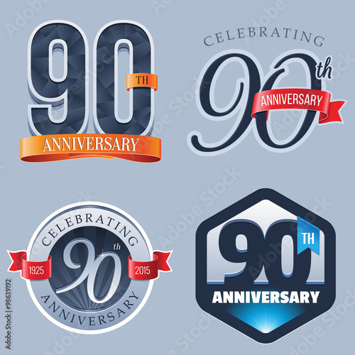 90 Years Anniversary Logo