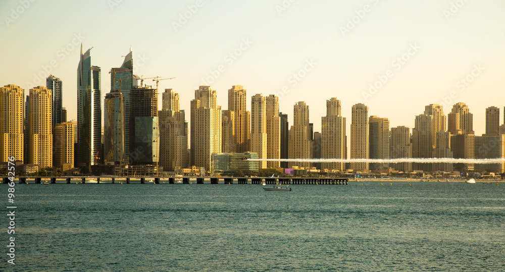 Dubai Marina and Jumeirah view 