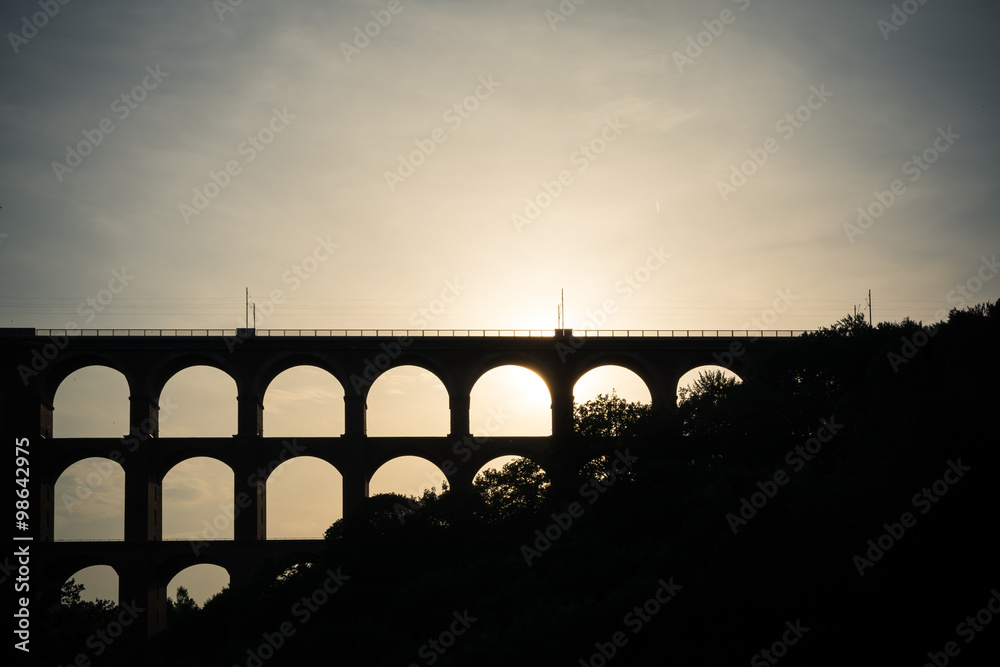 Bridge at dusk