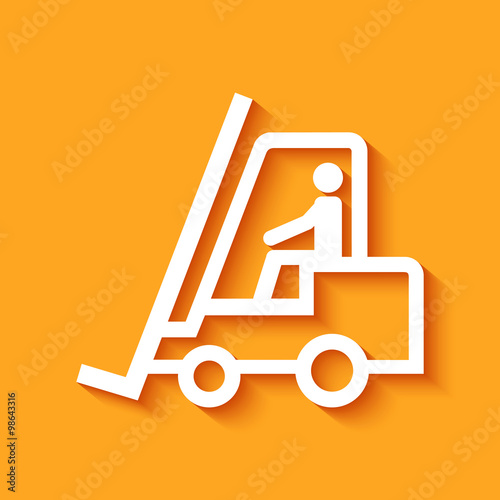 Logo chariot élévateur.