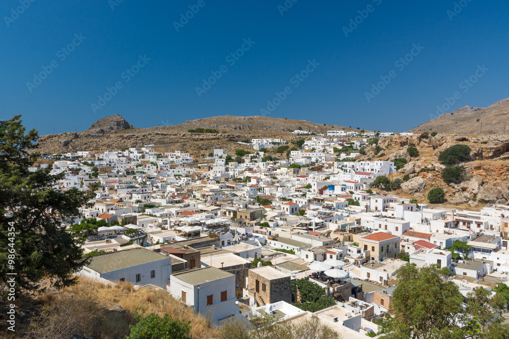 Griechisches Dorf Lindos