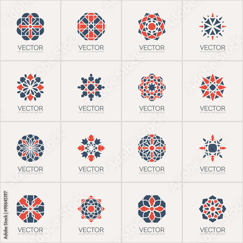 Vector geometric symbols