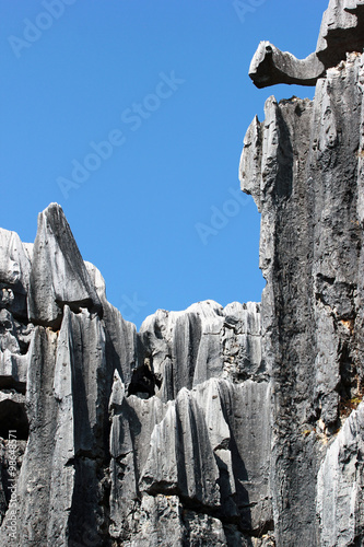 Bizarre rocks in Shilin stone forest, Yunnan, China