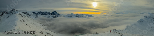 View from Kasprowy Wierch above the clouds © grzegorz_pakula