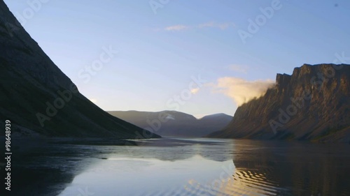 Torngat Mountains, Newfoundland & Labrador, Canada. Slow Motion photo