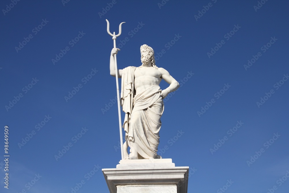 Neptune statue in Havana, Cuba