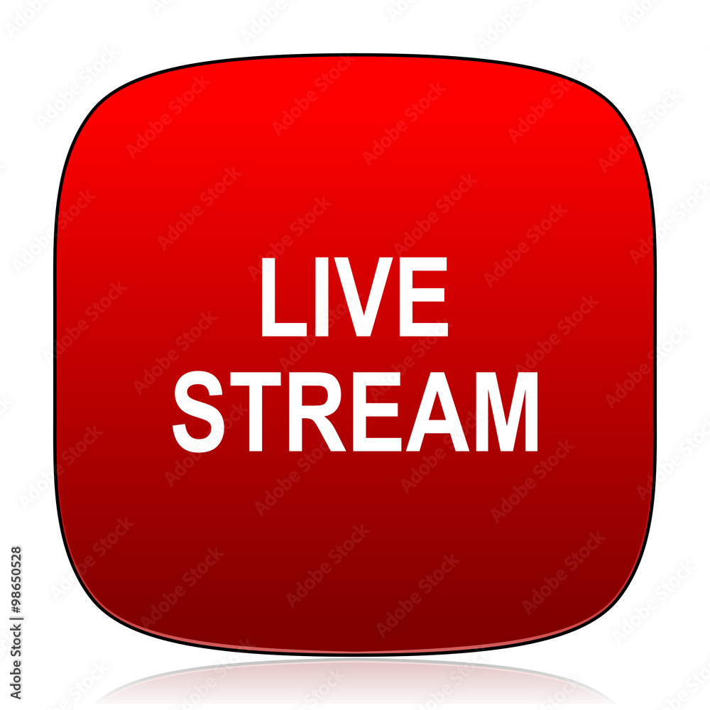 live stream icon live stream icon