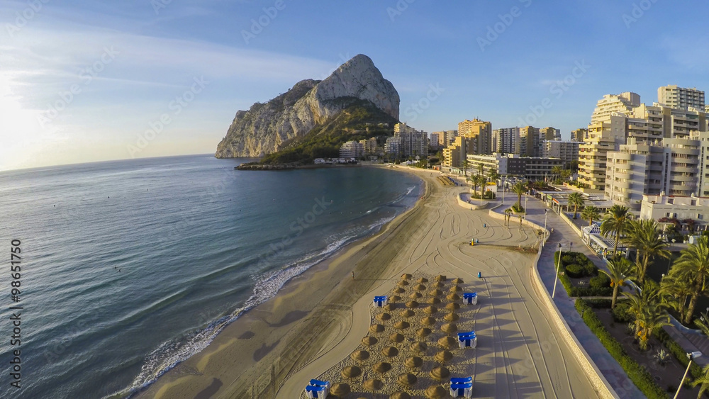 Famous Mediterranean Resort Calpe in Spain / STUNNING VIDEO ALSO