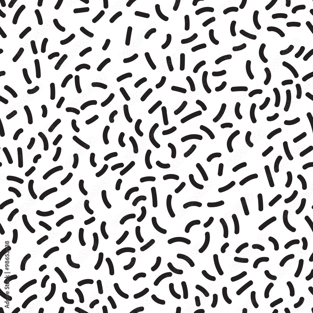 Black and white seamless hand drawn texture designs for backgrounds, vector illustration patterns.