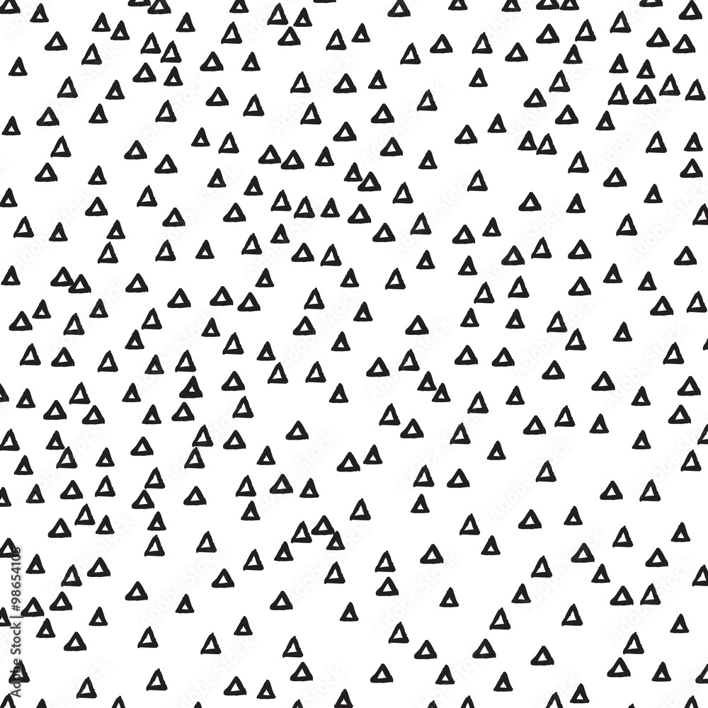 Pattern. Modern stylish texture. Cute hand drawn ink background for your design.