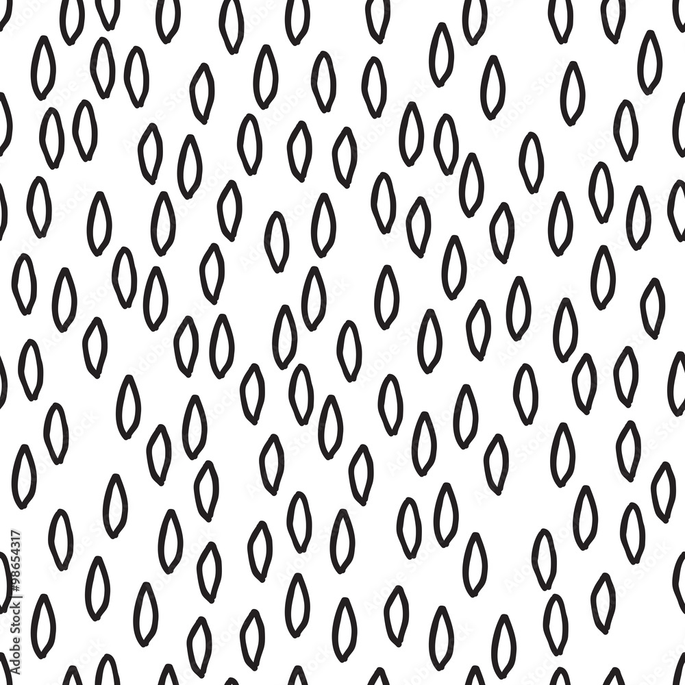 Hand drawn style abstract seamless pattern. Tiling repeat background in black and white. Hand drawn style abstract seamless pattern. Tiling repeat background in black and white.