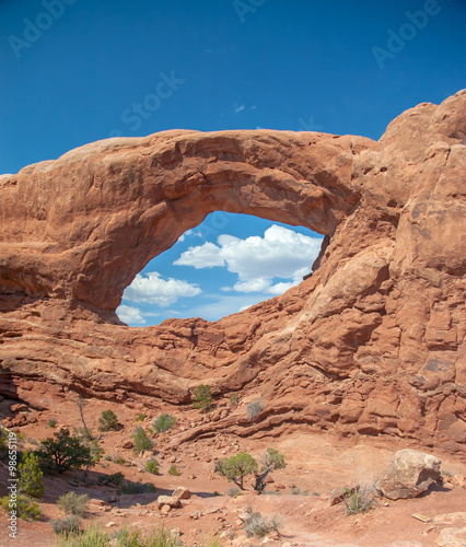 Windows arch at Arches National Park