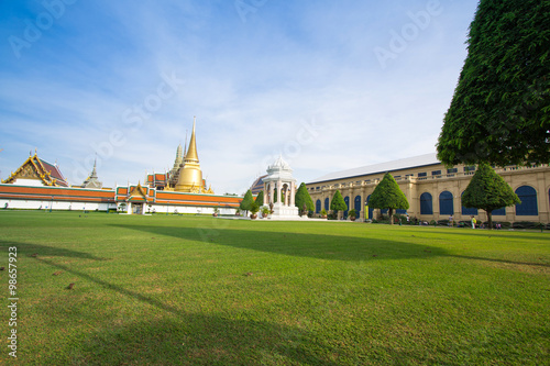 Temple of the Emerald Buddha, Wat Phra Kaew, Bangkok, Thailand
