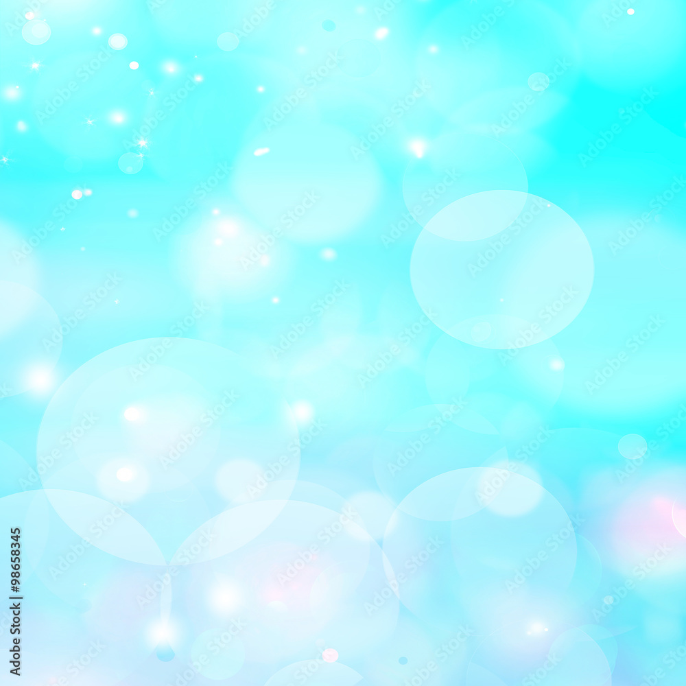 Blue bokeh abstract light background Blue bokeh abstract light background