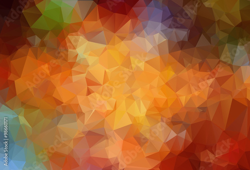 Abstract  angular colorful vector background
