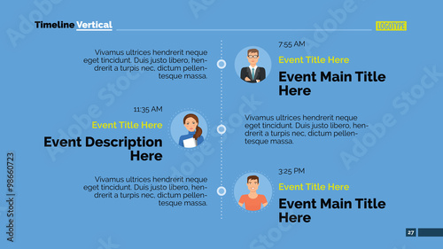Vertical timeline slide 2