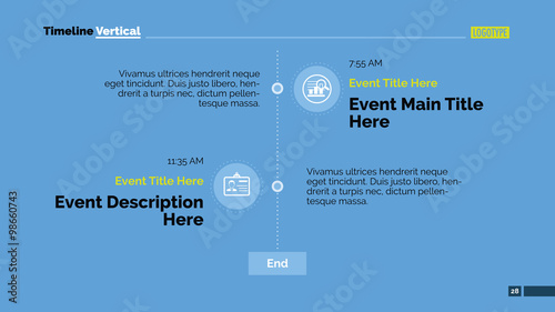 Vertical timeline slide 3