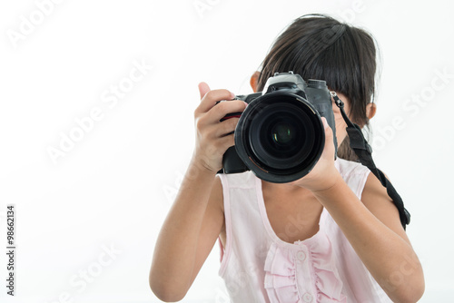 Child Holding Camera / Child Holding Camera Background / Child H