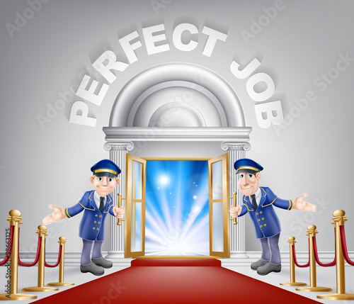 Perfect Job Red Carpet Entrance