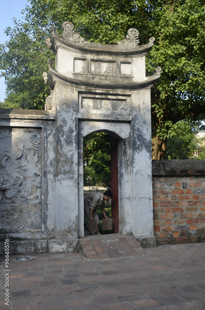 Temple de la littérature à Hanoi