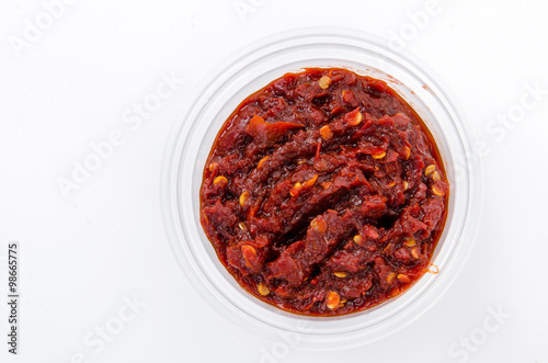 Fototapeta Red curry paste