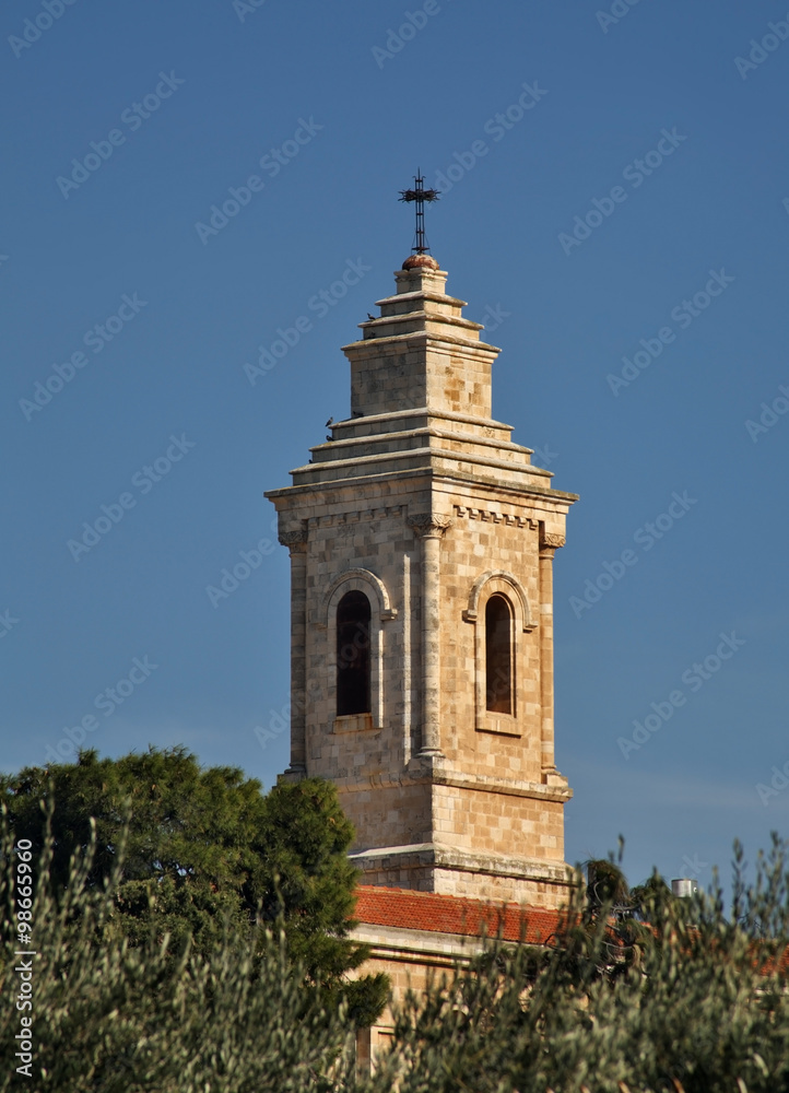 Pater Noster Church in Jerusalem. Israel