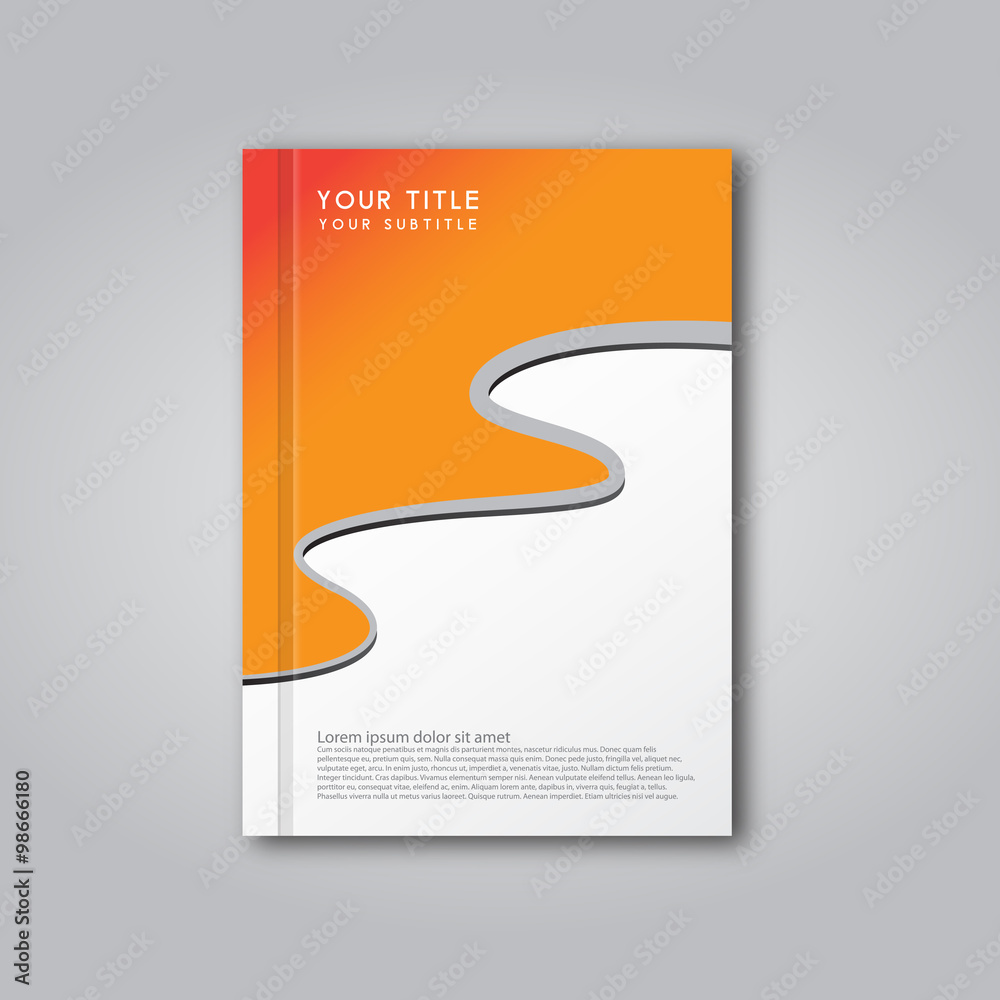 book cover design Adobe Stock