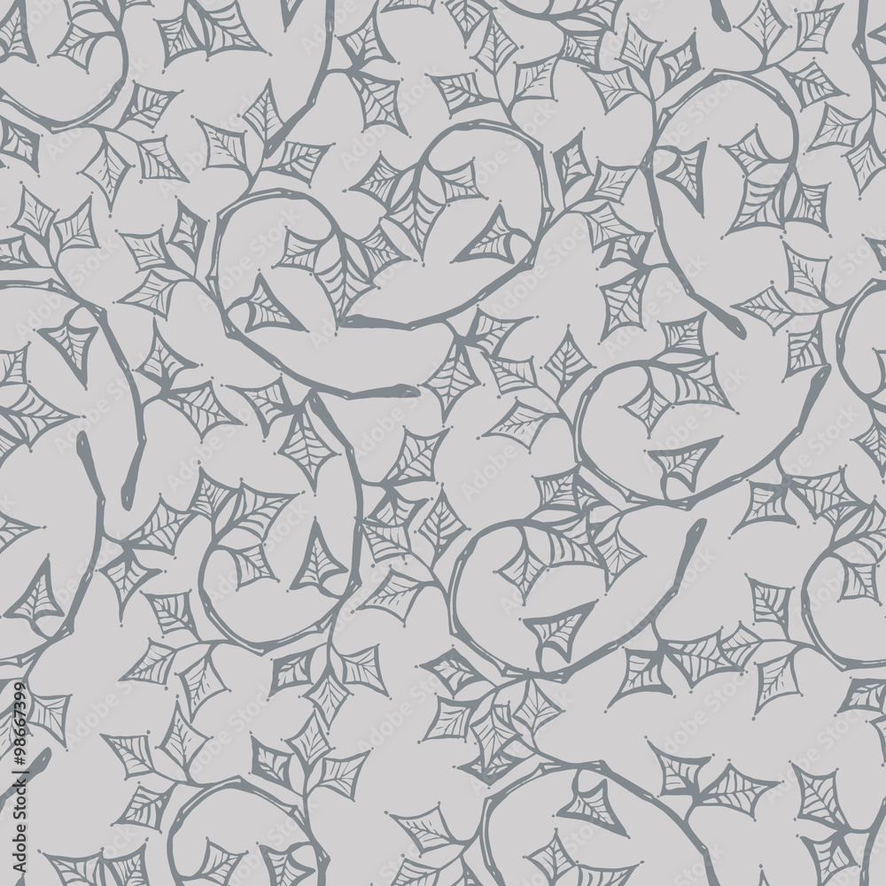 Background with branches, flowers and butterflies Background with branches, flowers and butterflies