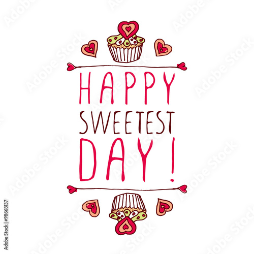 Happy Sweetest day design