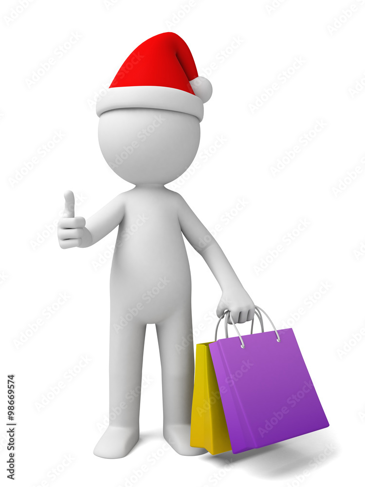 The 3D guy was involved in the Christmas sale The 3D guy was involved in the Christmas sale