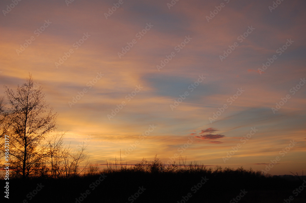Fototapeta premium Chmury na niebie