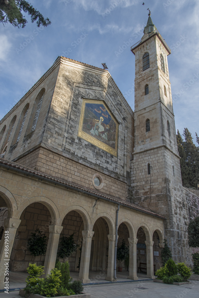 The Church of Visitation, Ein-Kerem, Jerusalem, Israel