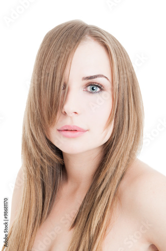 Pretty face female model