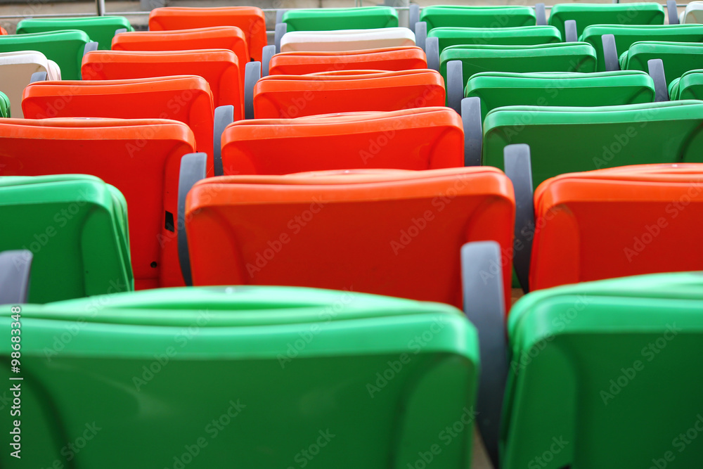 Fototapeta premium Seats on the stadium