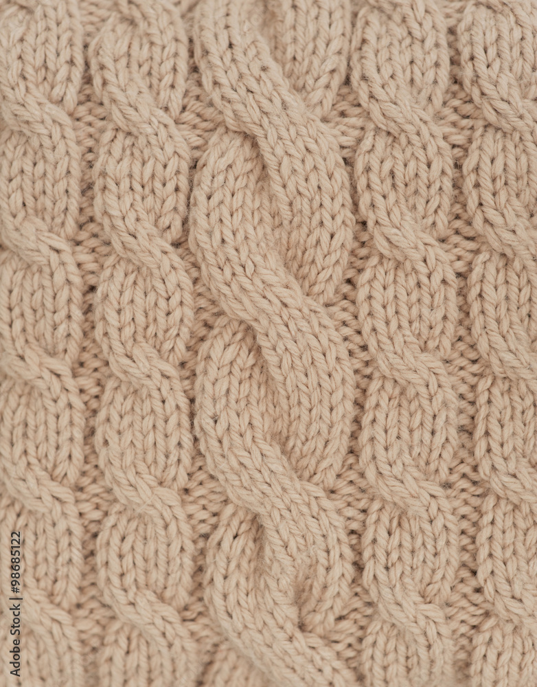handmade beige knitting wool texture background handmade beige knitting wool texture background