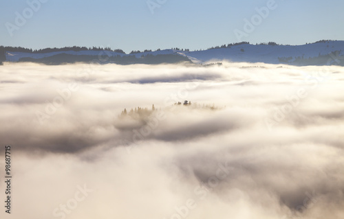 Fog on the mountain © Dmytro Kosmenko