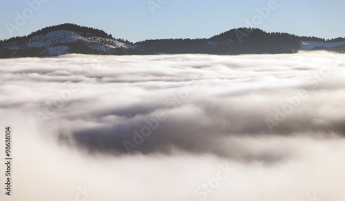 Fog on the mountain © Dmytro Kosmenko